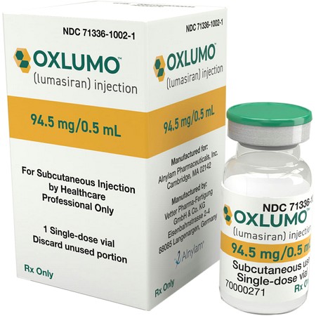 Окслумо (Oxlumo) - 94.5 MG - 0.5 ML