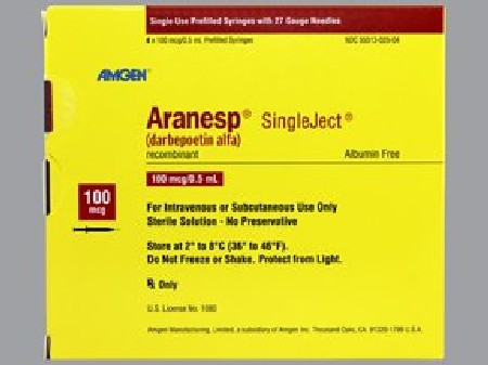 Лекарство Аранесп (Aranesp) 100 MCG - 0.5 ML