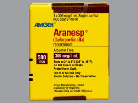 Ліки Аранесп (Aranesp) 300 MCG - 0.6 ML