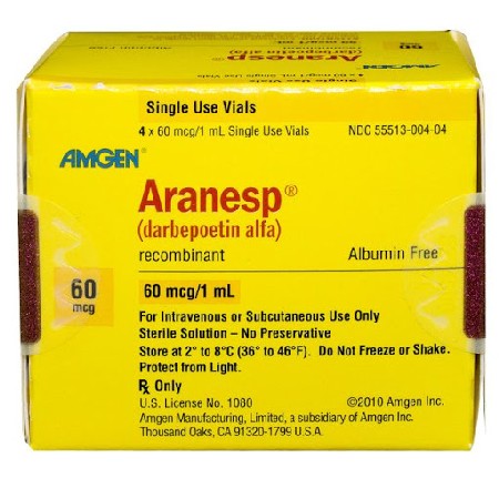 Ліки Аранесп (Aranesp) 60 MCG - 0.3 ML
