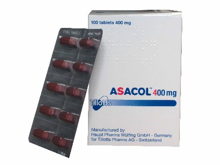 Лекарство Асакол (Asacol) 400 MG - 100 табл.