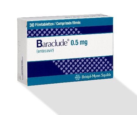 Лекарство Бараклюд (Baraclude) 0.5 MG - 30 табл.
