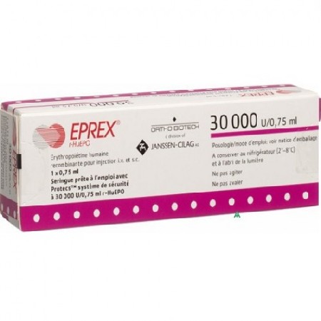 Ліки Епрекс (Eprex) 30000 ME - 0.5 ML