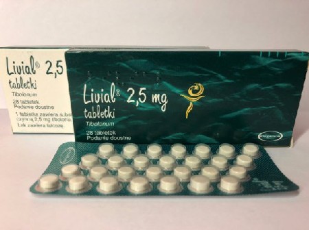Лекарство Ливиал (Livial) 2.5 MG - 28 табл.