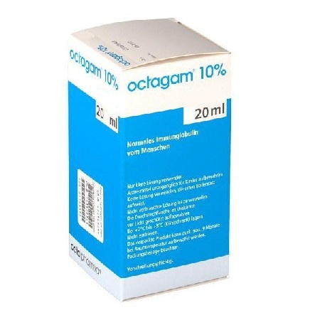 Лекарство Октагам (Octagam) 10% 20 ML - 1 G