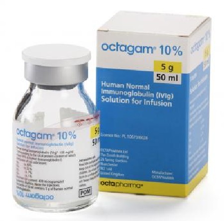 Лекарство Октагам (Octagam) 10% 50 ML - 5 G