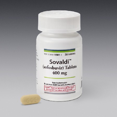 Лекарство Совальди (Sovaldi) 400 MG - 28 капс.