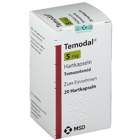 Лекарство Темодал (Temodal) 5 MG - 5 капс.