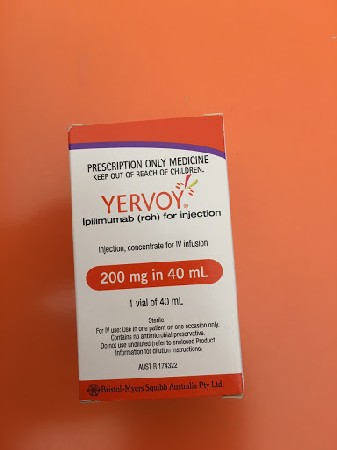 Лекарство Ервой (Yervoy) 200 MG - 40 ML