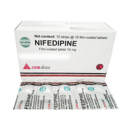 Препарат Нифедипин (Nifedipine) - 50 табл.