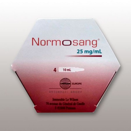 Препарат Нормосанг (Normosang) - 4 ампул